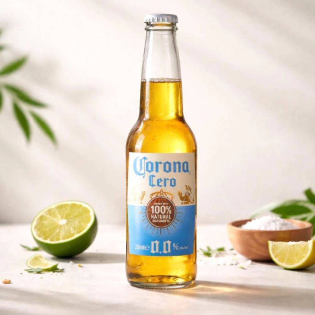 Cerveja Sem Álcool Corona Zero Alcool 0,0% - Long Neck 330ml