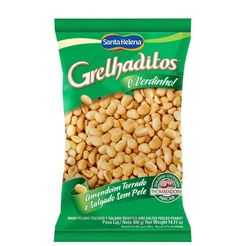 Amendoim sem pele Grelhaditos Santa Helena 24g