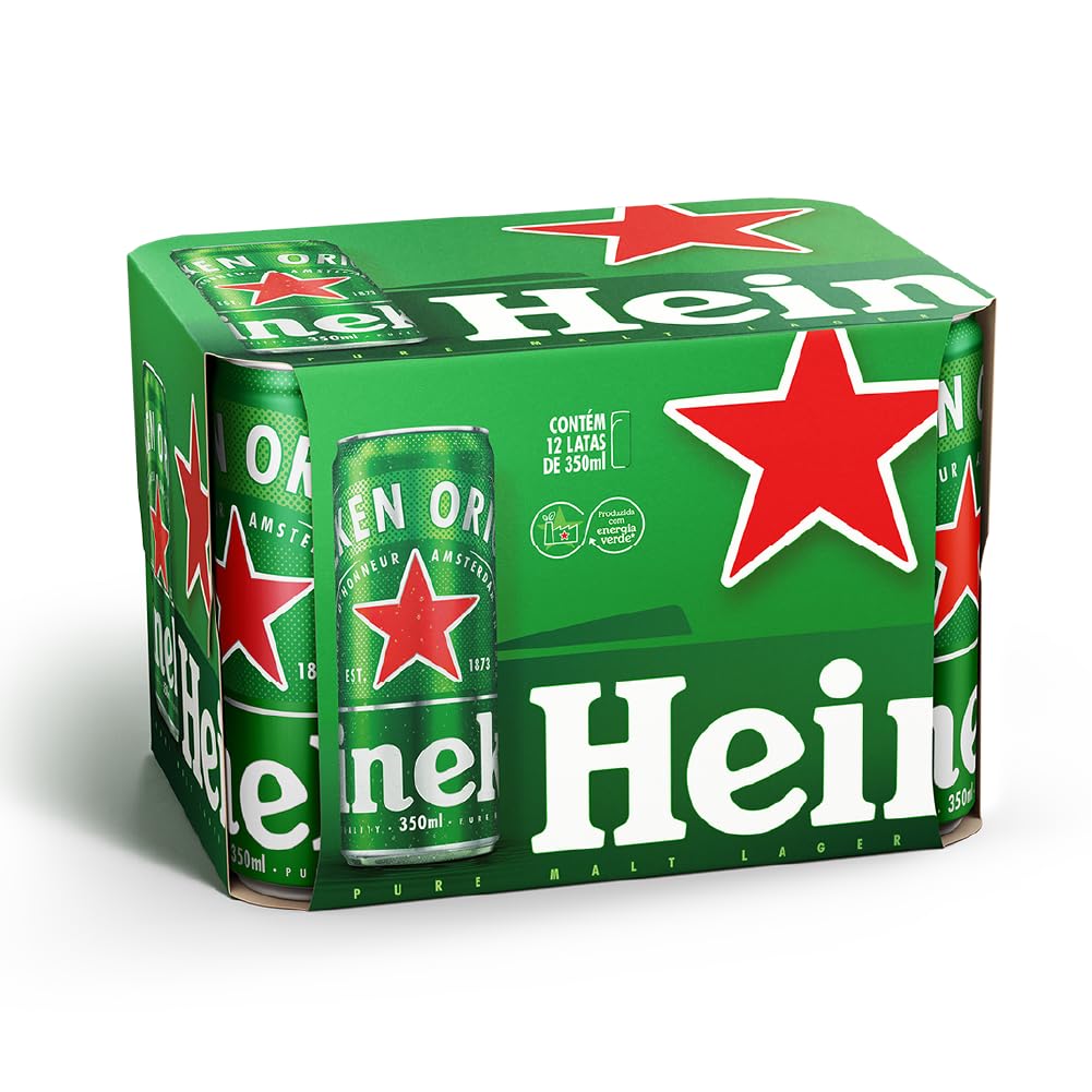 Caixa Cerveja Heineken C/12 Unidade