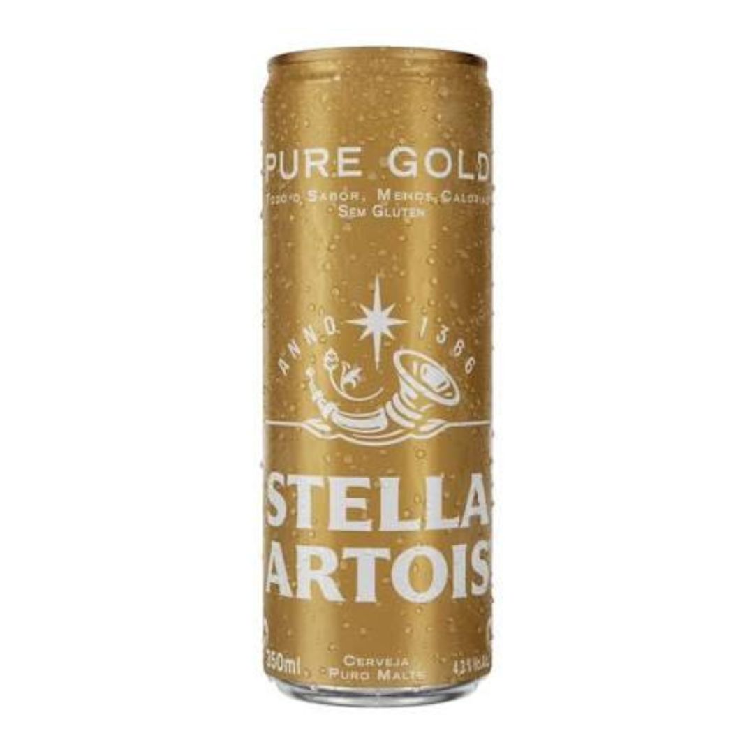 Cerveja Stella Artois Pure Gold 350ml