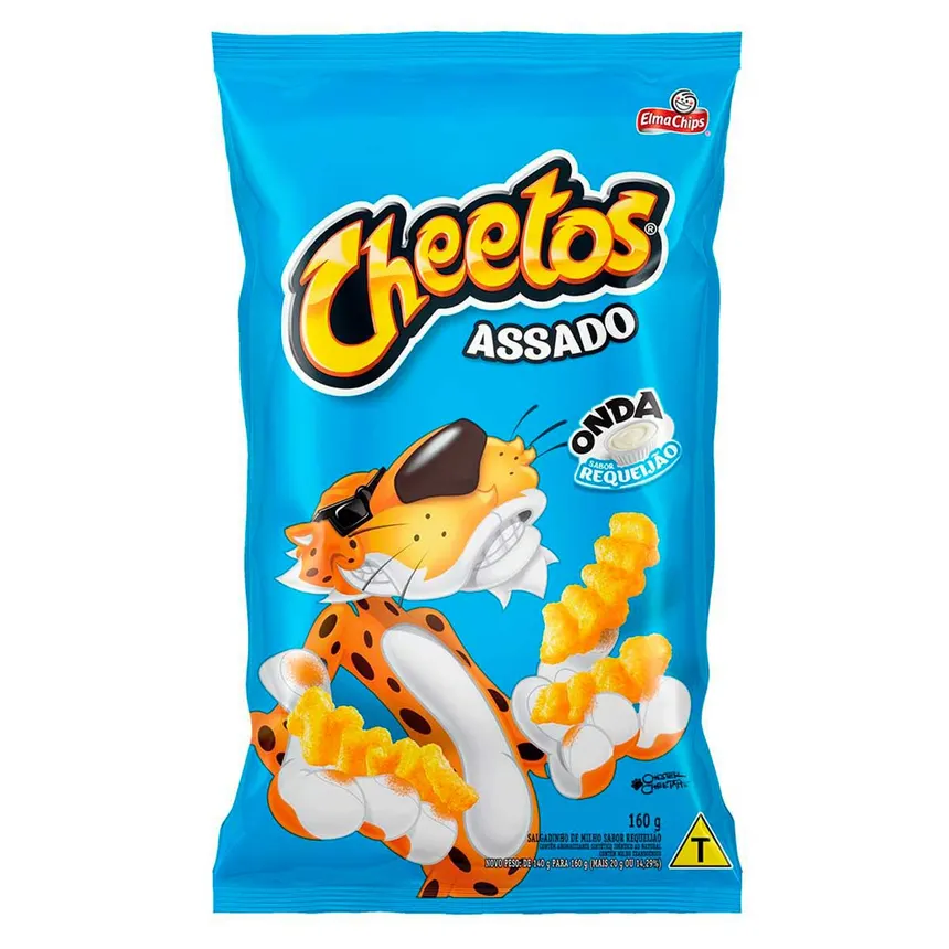 Chips Cheetos Onda Requeijão 160g