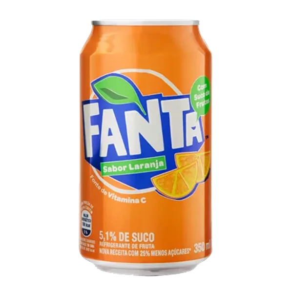 Fanta Laranja Lata
